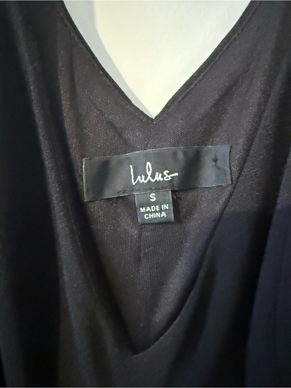 NWOT Lulus You’re a Gift Black Bow Back Bodycon Midi Dress Size Small - Picture 6 of 6